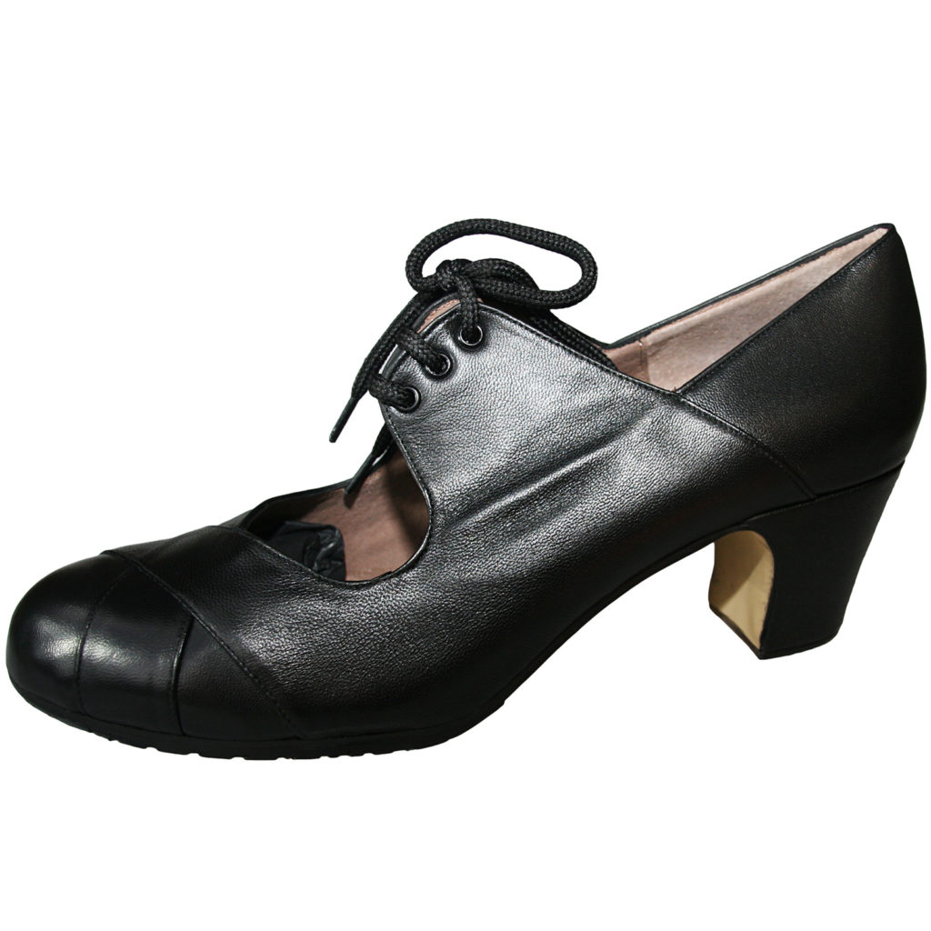 Zapato De Flamenco Mks Cal Debutante Piel Menkes