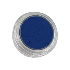 Navy blue water-based makeup