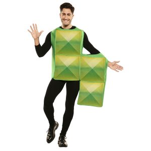 Disfraz de Tetris verde