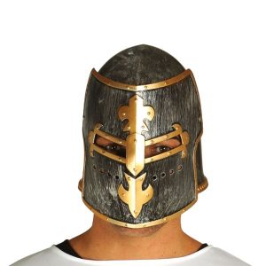 Casco de caballero medieval