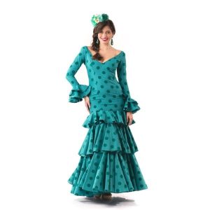 vestido flamenco arabesco