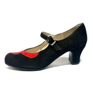 Quintilla prof ante negro + piel pomodoro talla 37 B