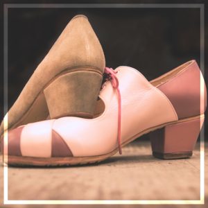 Zapatos Flamencos, Mujer, Cuero, con Uñas, Menkes