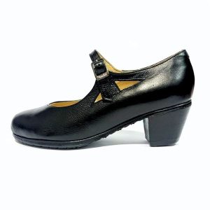 Martinete prof 1 piel negro talla 35.5 C