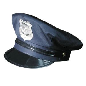 Gorra de policía ajustable