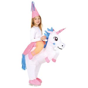 Disfraz de unicornio hinchable infantil