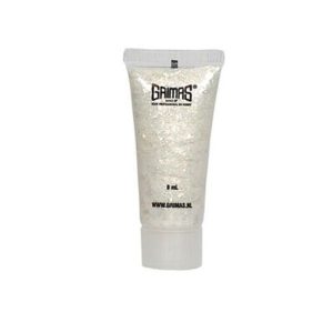 Shimmer gel blanco