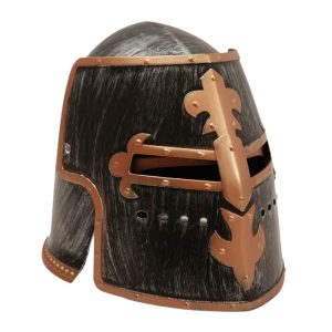 Casco medieval cobre