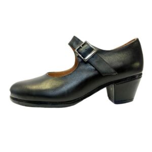 Zapato de flamenco Candela Prof 1 piel negra B