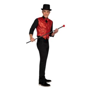 Chaleco Showman rojo