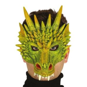 Media mascara dragón