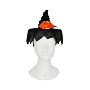Diadema con sombrero de bruja