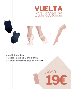 Kit vuelta al cole danza Menkes