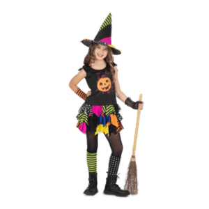 Disfraz de bruja calabaza