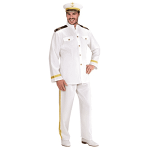 Disfraz de capitán de marina