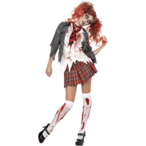Disfraz de colegiala zombie