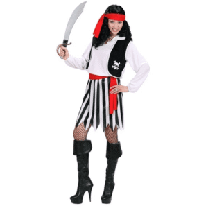 Disfraz de pirata para mujer