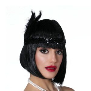 Diadema Charleston negra