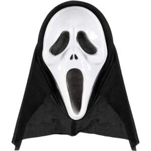 Máscara ghost con capucha