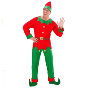 Disfraz de Elfo ayudante de Papá Noel