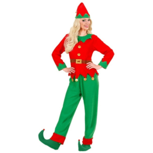 Disfraz de Elfo ayudante de Papá Noel