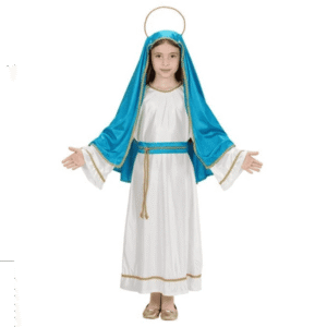 Disfraz Santa Maria infantil