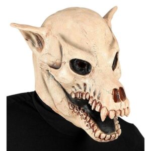 Máscara calavera perro