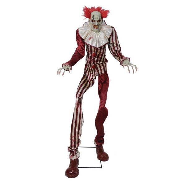 Payaso zombie animado