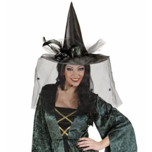 Sombrero de Bruja con tul