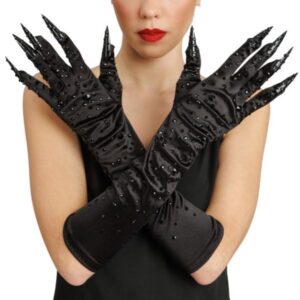 Guantes diablo con diamantes